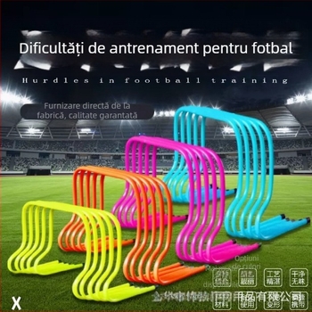 Obstacole de antrenament pentru fotbal, cu profil curbat, pentru copii, ABS, procesare personalizabilă, etichetă privată licențiată, echipamente de antrenament pentru fotbal