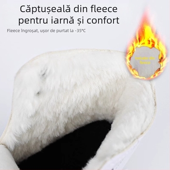 Patine de patinaj cu model Thermal, exterior PVC, talpă PVC, lame din oțel carbon, pentru adulți