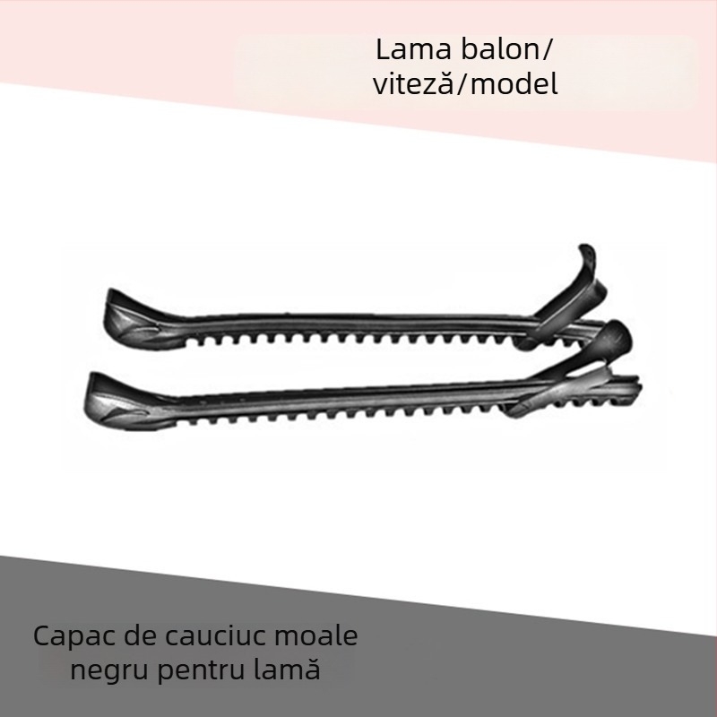 Smooth Art Set de cuțite pentru pantofii de gheață – două secțiuni pentru patinaj artistic și trei secțiuni pentru patinaj viteză, pentru adulți