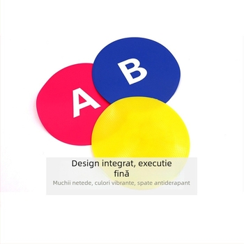 Crown – Ajutor de antrenament cu placă marker din materiale compozite pentru antrenamente de fotbal și baschet, personalizabil