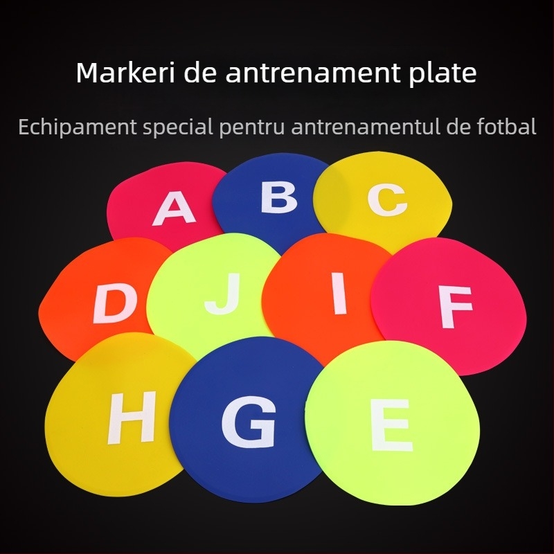 Crown – Ajutor de antrenament cu placă marker din materiale compozite pentru antrenamente de fotbal și baschet, personalizabil