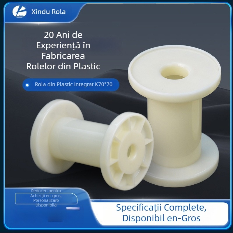 Bobină Xindu pentru cablu – DIN70, ABS plastic, certificat ISO9001 RoHS, pentru sârmă metalică