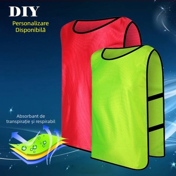 Veste de antrenament fotbal pentru echipă – model personalizat, material Spandex/Lycra, unisex, potrivite pentru primăvară, vară și toamnă