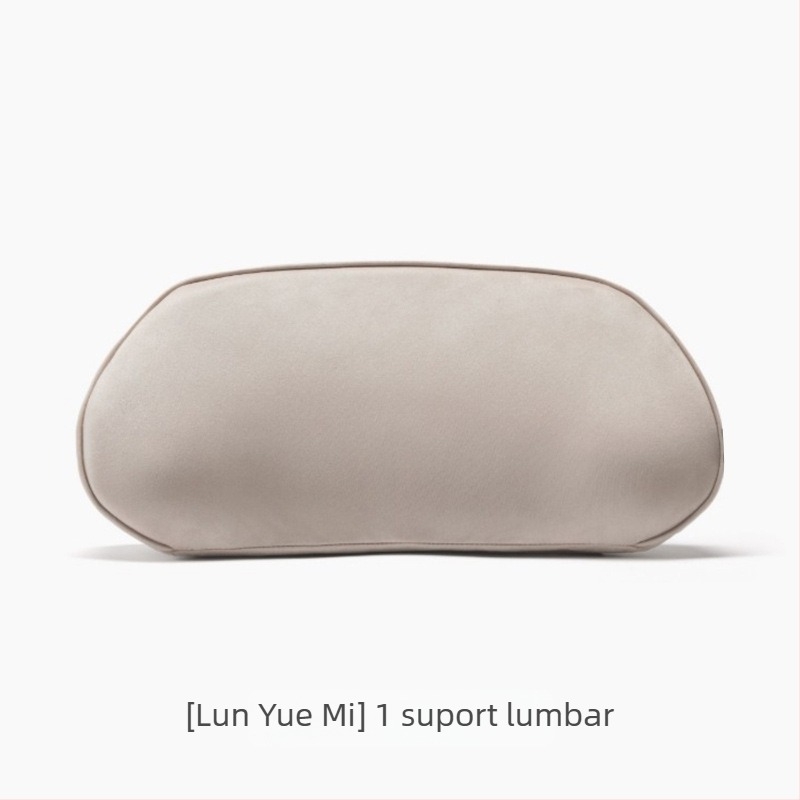 Perna pentru cap și lombară Xiaopeng P7, exterior din suede, umplutură din fibre sintetice, accesoriu auto interior personalizabil