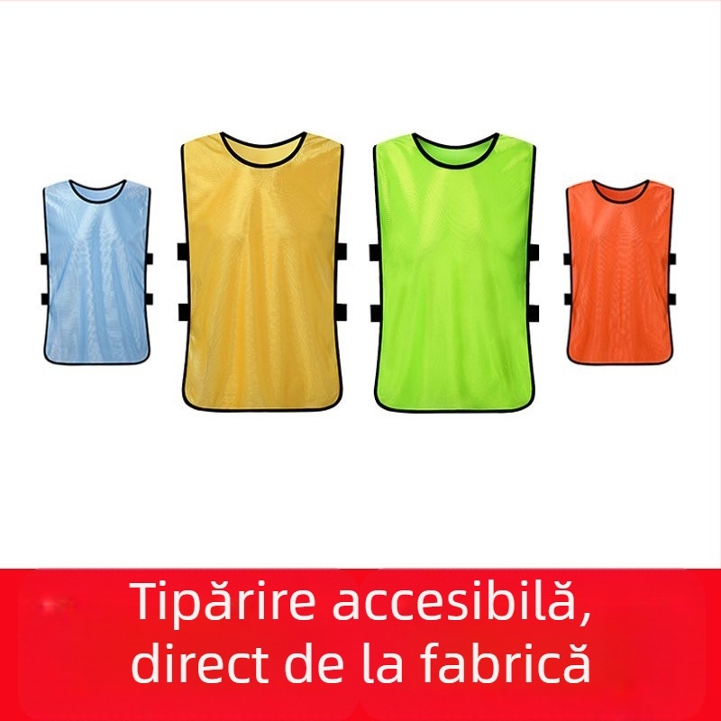 Vesta de antrenament pentru fotbal, poliester, pentru toate anotimpurile, unisex, pentru adolescenți