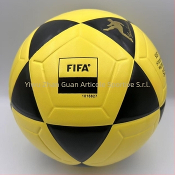 Minge de fotbal mărimea 5 pentru tineri, antrenament, distracție și jocuri cu mai mulți jucători, PU material, cusături adezive
