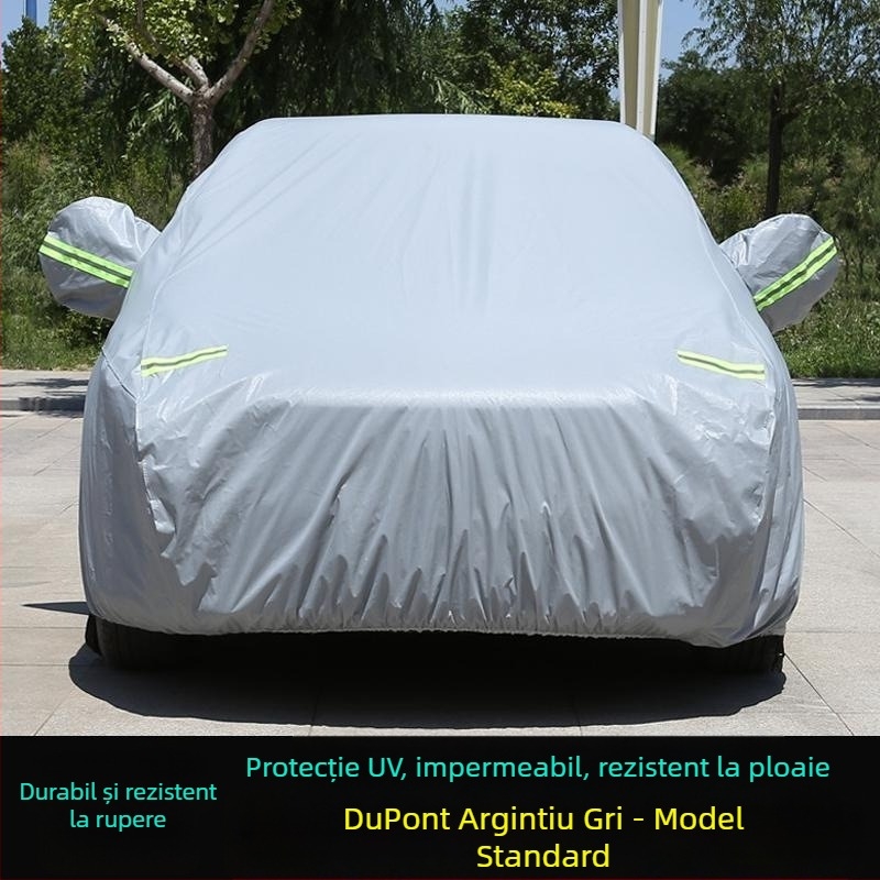 Husă auto pentru SUV — Imperial Scene, bumbac-lână, izolație îngroșată, protecție solară, compatibilă cu Volkswagen T-Roc