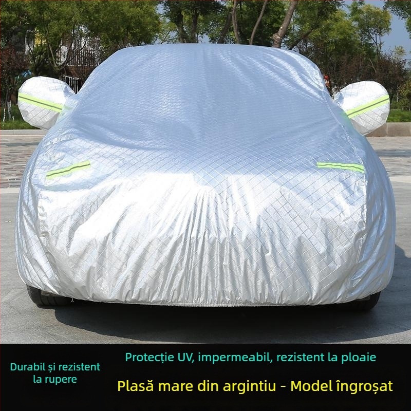 Husă auto pentru SUV — Imperial Scene, bumbac-lână, izolație îngroșată, protecție solară, compatibilă cu Volkswagen T-Roc