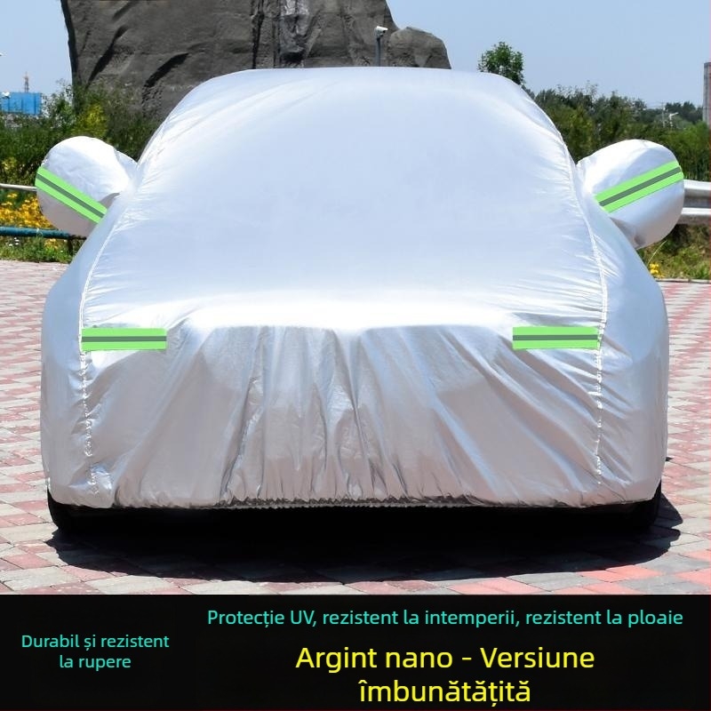 Husă auto pentru SUV — Imperial Scene, bumbac-lână, izolație îngroșată, protecție solară, compatibilă cu Volkswagen T-Roc