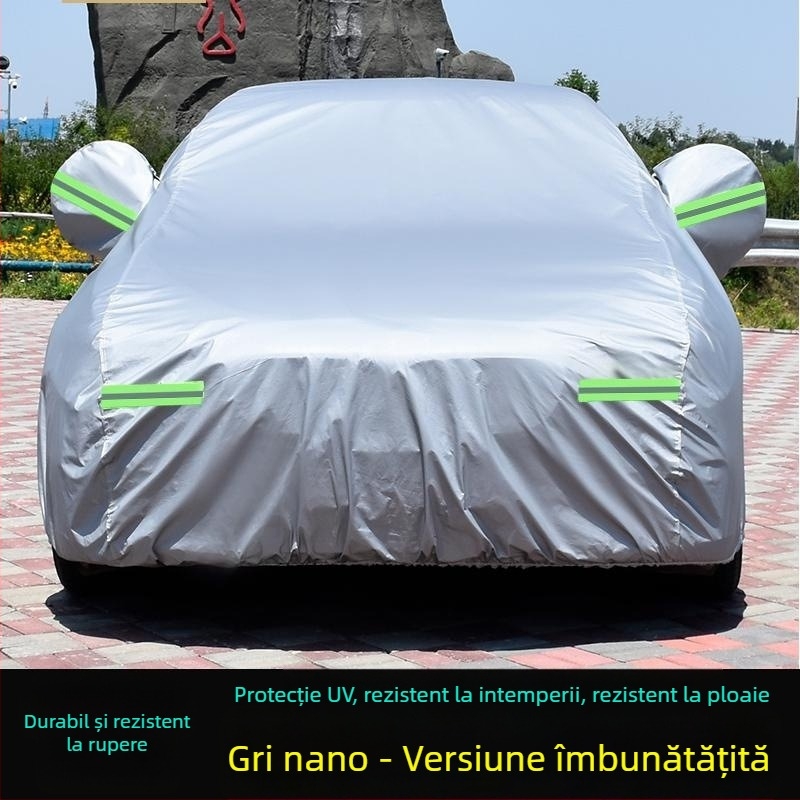 Husă auto pentru SUV — Imperial Scene, bumbac-lână, izolație îngroșată, protecție solară, compatibilă cu Volkswagen T-Roc