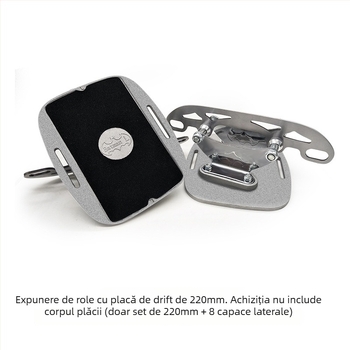 Lame de patinaj pe gheață din oțel inoxidabil pentru role — set complet, opțiune logo; brand Step into the van; material lamă: oțel inoxidabil; utilizare: role modificate; categorie: încălțăminte de patinaj