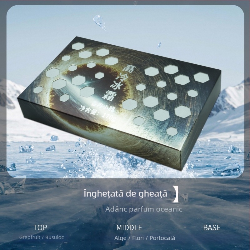 Balsam aromatizant auto – parfum floral (gardenie, ocean, cologne), 100 g, evaporare 61–90 zile, montaj pe scaun, decorare, aromatizare, eliminare mirosuri