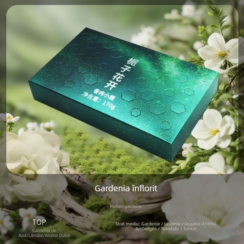 Balsam aromatizant auto – parfum floral (gardenie, ocean, cologne), 100 g, evaporare 61–90 zile, montaj pe scaun, decorare, aromatizare, eliminare mirosuri
