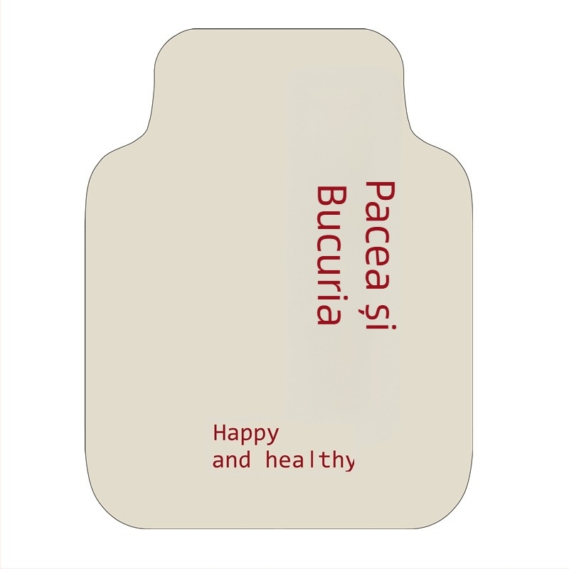 Covor PVC universal pentru mașină cu inel din sârmă, marca Jintai, compatibilitate generală, logo tipărit, personalizare disponibilă