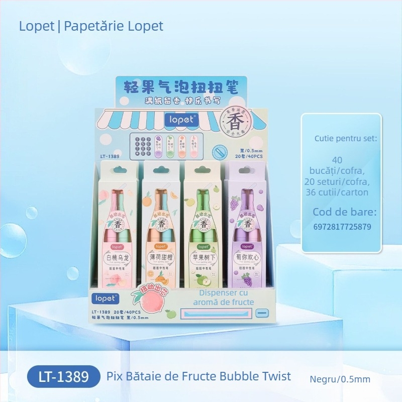 Lepa pix ST vârf, corp din plastic, cerneală neștergătoare, ambalaj în cutie, ambalaj de bază, pentru uz general