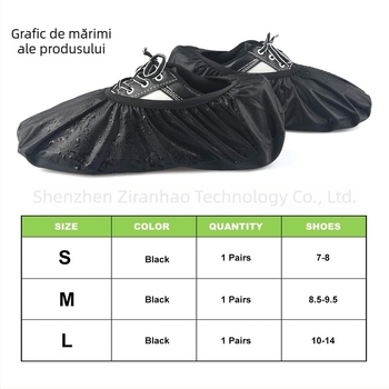 Acoperire pentru pantofi de bowling Natural Howe, poliester, impermeabilă, antiderapantă și rezistentă la uzură, design modern minimalist