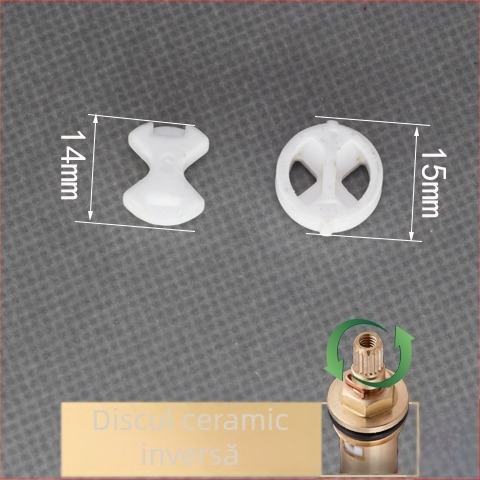 Kit de reparare a miezului de supapă a robinetului, universal, deschidere rapidă, componente ceramice, garnitură din cauciuc și O-ring, miez de cupru, CE certificat