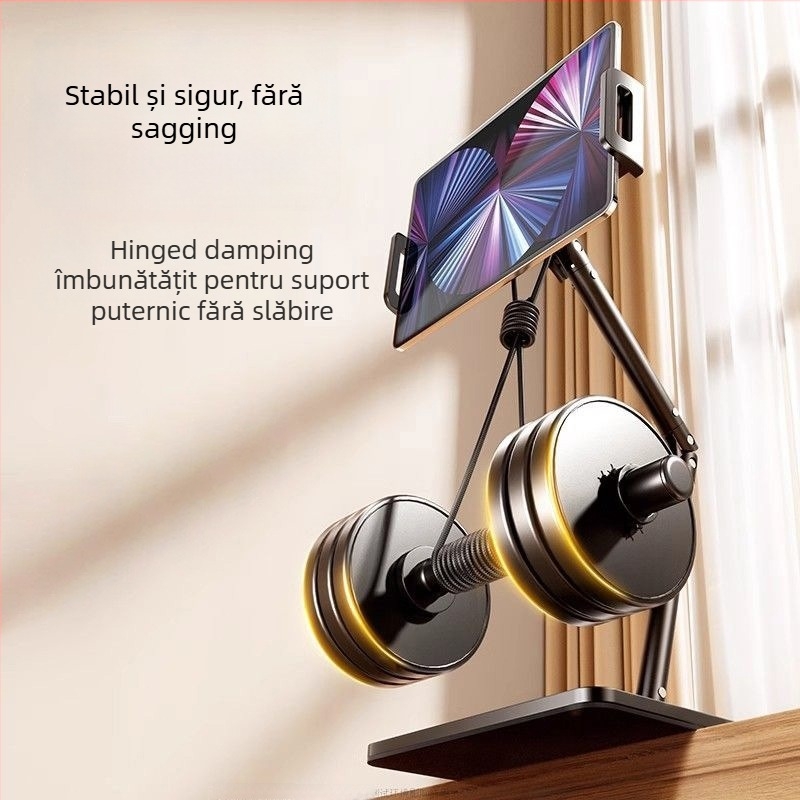 Suport de masă pentru telefon pentru streaming live – aliaj de aluminiu, sarcină maximă 2 kg, greutate 950 g, model 000865