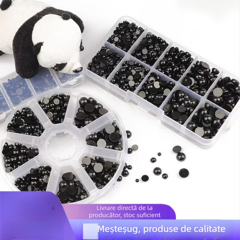 Părți pentru accesorii DIY – Material: Plastic/ Rășină, Procesare: Pulverizare, Model: Opt Ochi, Cod produs 5654404