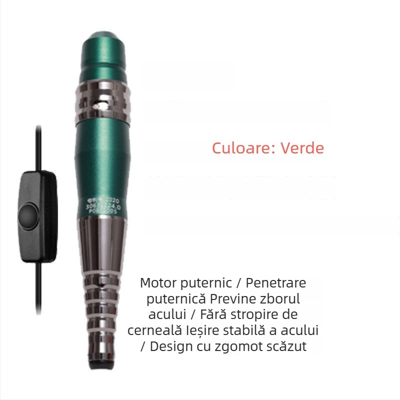Mașină de tatuat cosmetic pentru sprâncene, linie de ochi și buze; 1 unitate