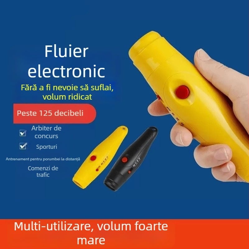 Fluier electronic – ABS foarte puternic, pentru arbitri și profesori de sport, personalizabil, model 6941284243605