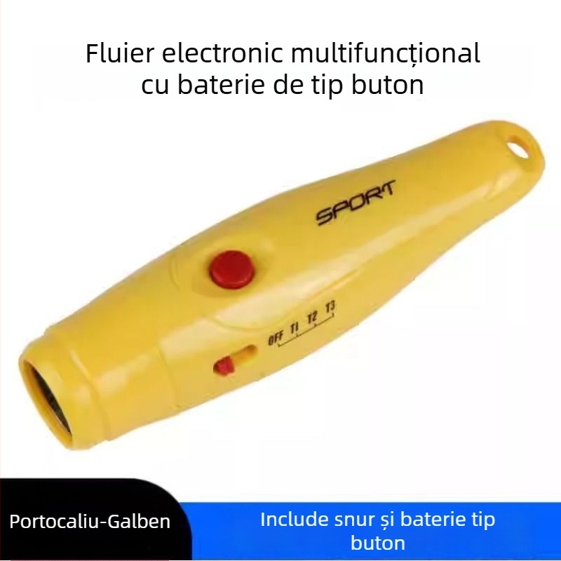 Fluier electronic – ABS foarte puternic, pentru arbitri și profesori de sport, personalizabil, model 6941284243605