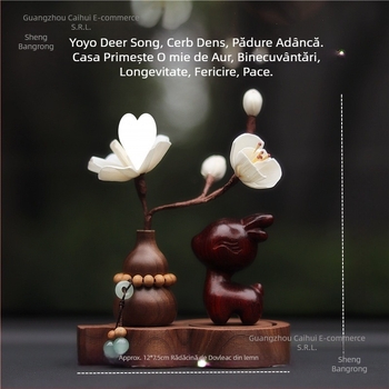 Ornament interior auto pentru consola centrală, aromaterapie, material metalic, stil modern