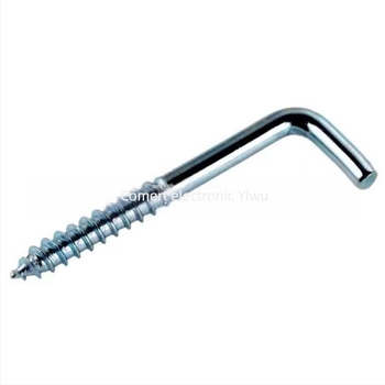 Cârlig în formă de L, montaj prin șurub