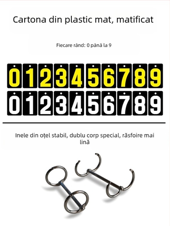 Tabelă de scor - PVC material; personalizabilă; potrivită pentru tenis de masă și biliard; marca Jade valley