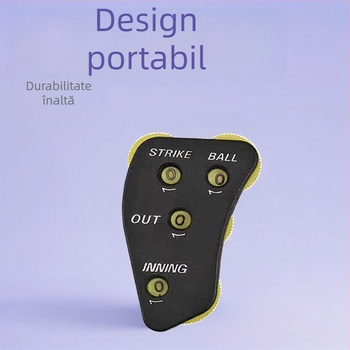 Tablou compact de scor baseball/softball și golf – contor arbitru, ABS, 100 buc./cutie, posibilitatea imprimării logo-ului, personalizare