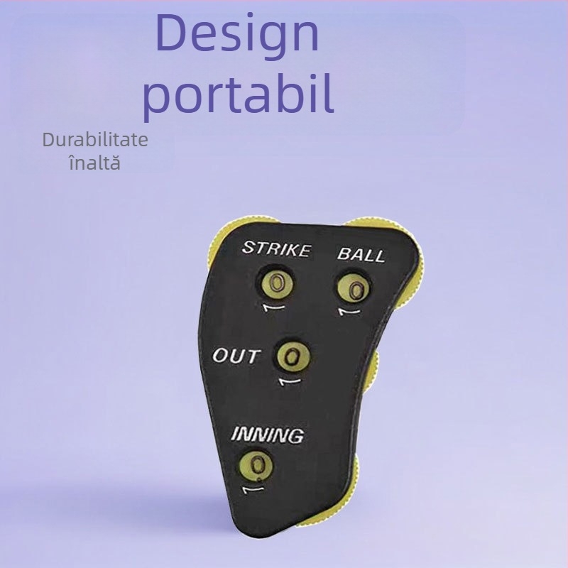 Tablou compact de scor baseball/softball și golf – contor arbitru, ABS, 100 buc./cutie, posibilitatea imprimării logo-ului, personalizare