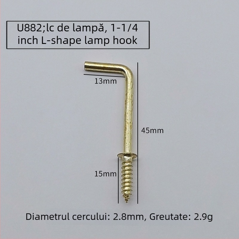 Cuier Cup hook cu șurub de expansiune — aliaj, autofiletant, stil modern minimalist pentru haine și pălării