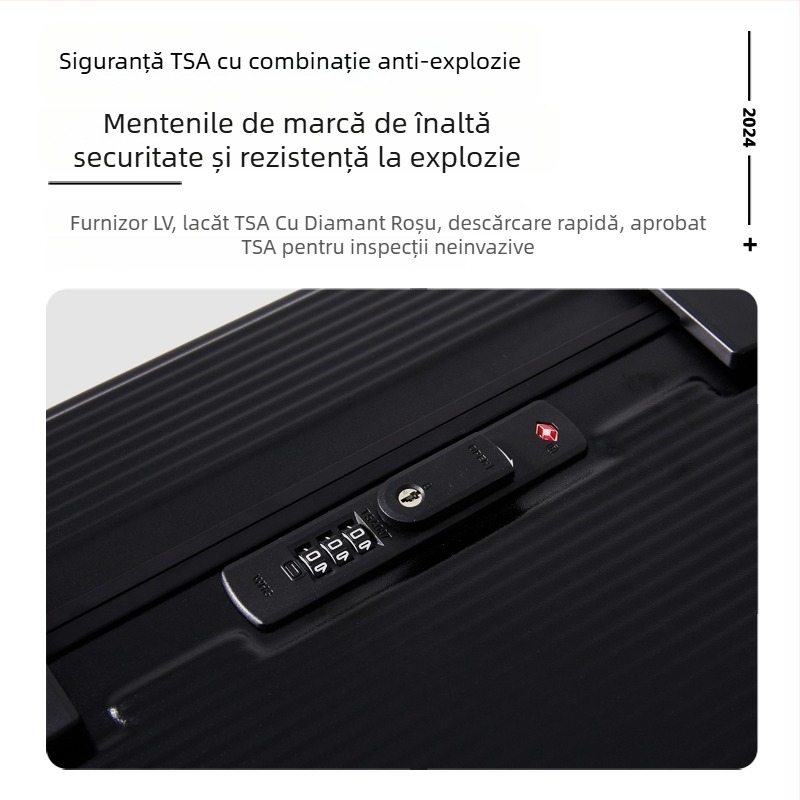 Geantă/cutie de călătorie pentru aparat foto cu deschidere flip-top; policarbonat; impermeabil; lacăt TSA