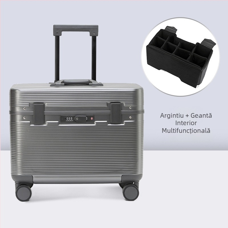 Geantă/cutie de călătorie pentru aparat foto cu deschidere flip-top; policarbonat; impermeabil; lacăt TSA