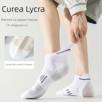 Șosete sport unisex scurte pentru gleznă, anti miros, absorbante de umezeală și transpirație, Cod 1027416849