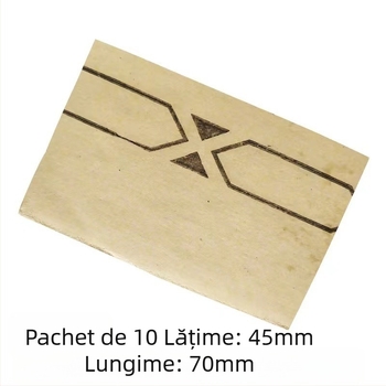 Hârtie abrazivă pentru șlefuirea paletei de ping-pong – pentru șlefuirea marginii și Tiger Mouth, unealtă DIY, 10 bucăți