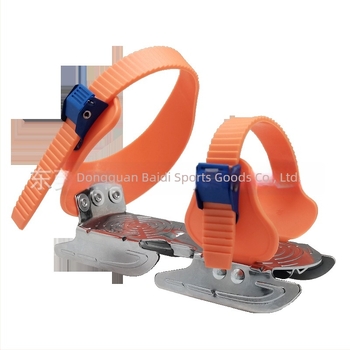 Pantofi de patinaj pentru copii, reglabili, cu lame din oțel inoxidabil, partea superioară din PVC, lungimea lamei 115–255 mm, pentru patinaj real pe gheață