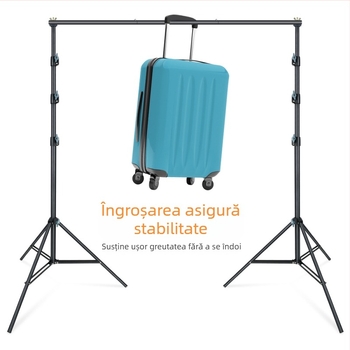 Cadru de fundal pentru fotografie de produs și îmbrăcăminte | Material: pânză | Model: cadru de fundal de tip ușă | Brand: FULIN | Potrivit pentru fotografia comercială