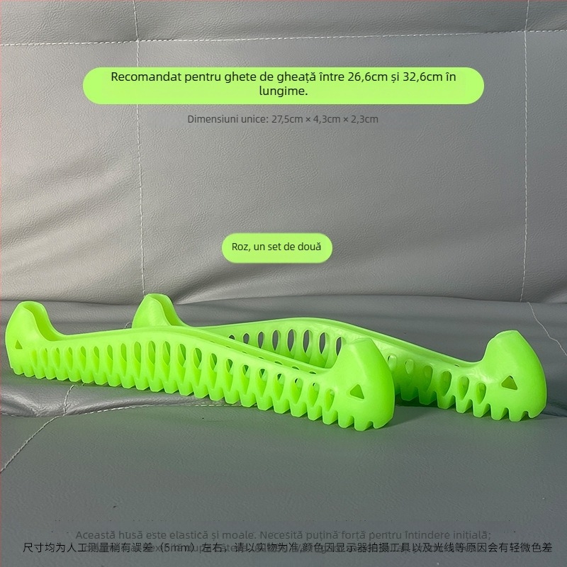 Protecție pentru lama de patinaj artistic, husă elastică din plastic, brand Stepper, lungime lamă 275 mm