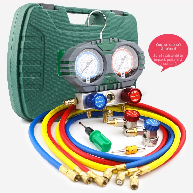 HS-S60-101-A Manometru cu diafragmă pentru climatizarea auto și refrigerantul R134A