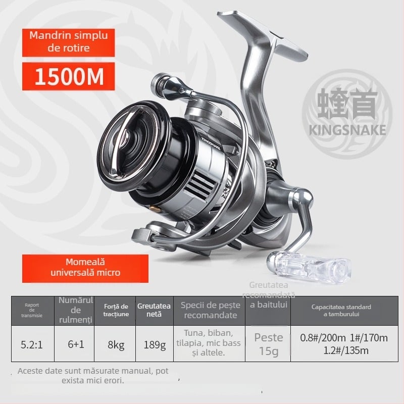 Pool Blade mulinetă de spinning – construcție ușoară, 40 buc. în cutie, origine Ningbo, Zhejiang; permit mărci private