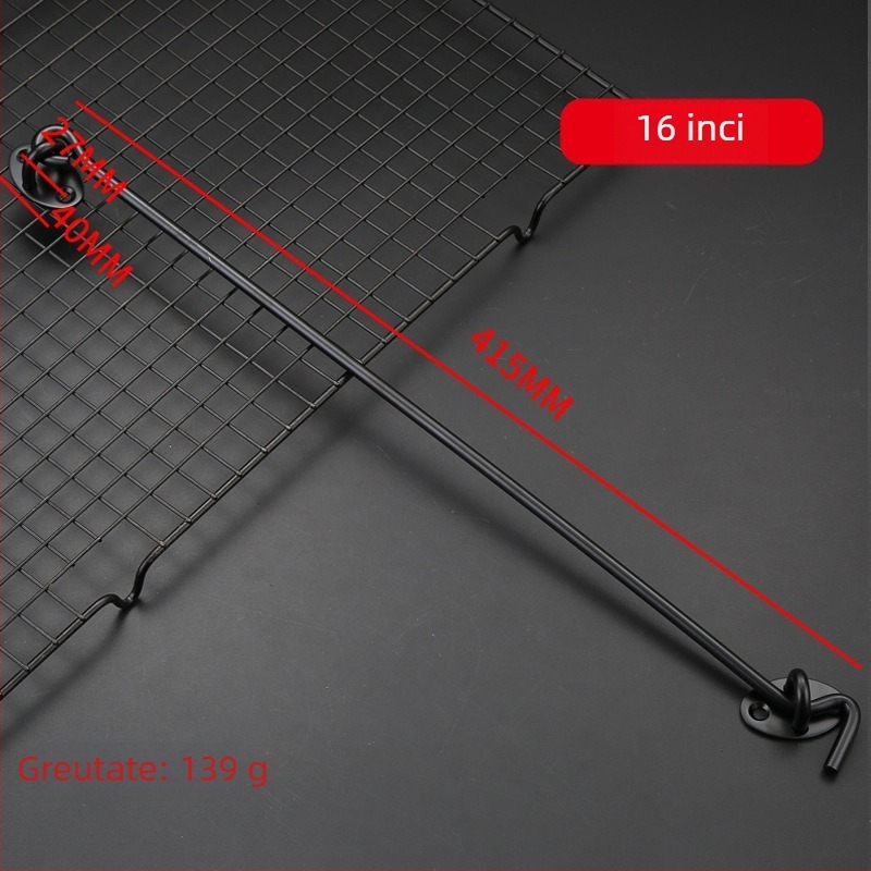 Cârlig pentru fereastră din oțel inoxidabil, finisaj periat, pentru uși și ferestre rezistente la vânt, model: cârlig pentru fereastră, brand: Dawei, stil: modern minimalist