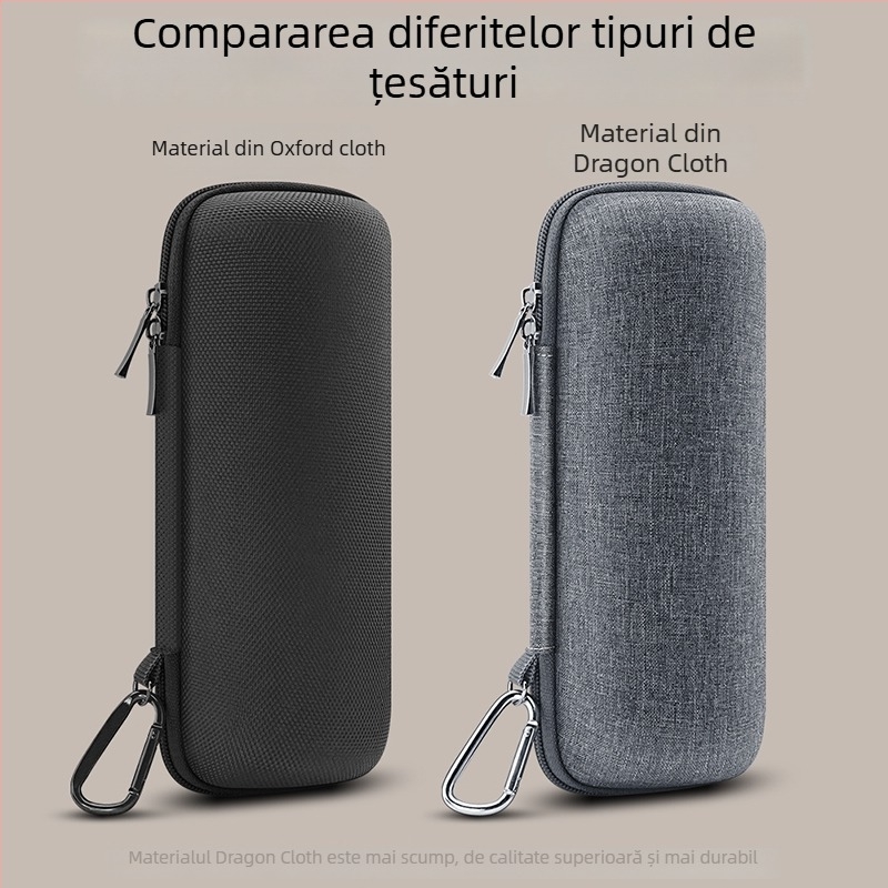 Cutie de depozitare accesorii badminton - portabilă, impermeabilă, carcasă rigidă cu protecție la presiune, din pânză