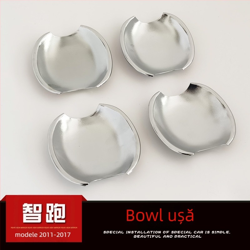 Just Right Kia Sportage 2011-2017: bandă decorativă pentru rama ferestrei și cadrul ușii, bandă strălucitoare decorativă, modificare mâner ușă