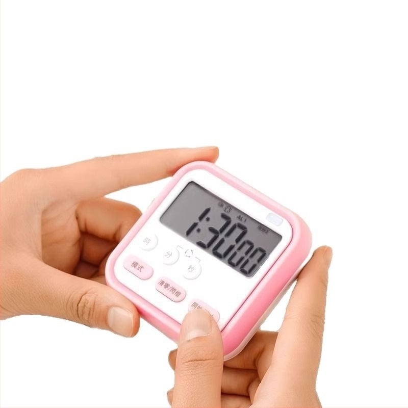 Cronometru pentru învățare și teme – cronometru electronic de bucătărie, afișaj LED, numărătoare inversă