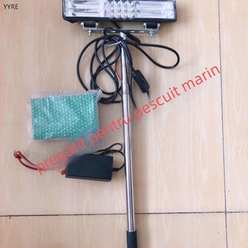 Lampa subacvatică pentru pescuit – ultra-luminată, impermeabilă, economie de energie, set complet