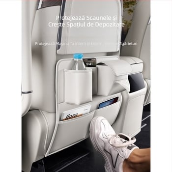 Pad de protecție a ușii din spate Alpine, 7/8/9 locuri, din plastic, accesoriu interior multifuncțional anti-impact