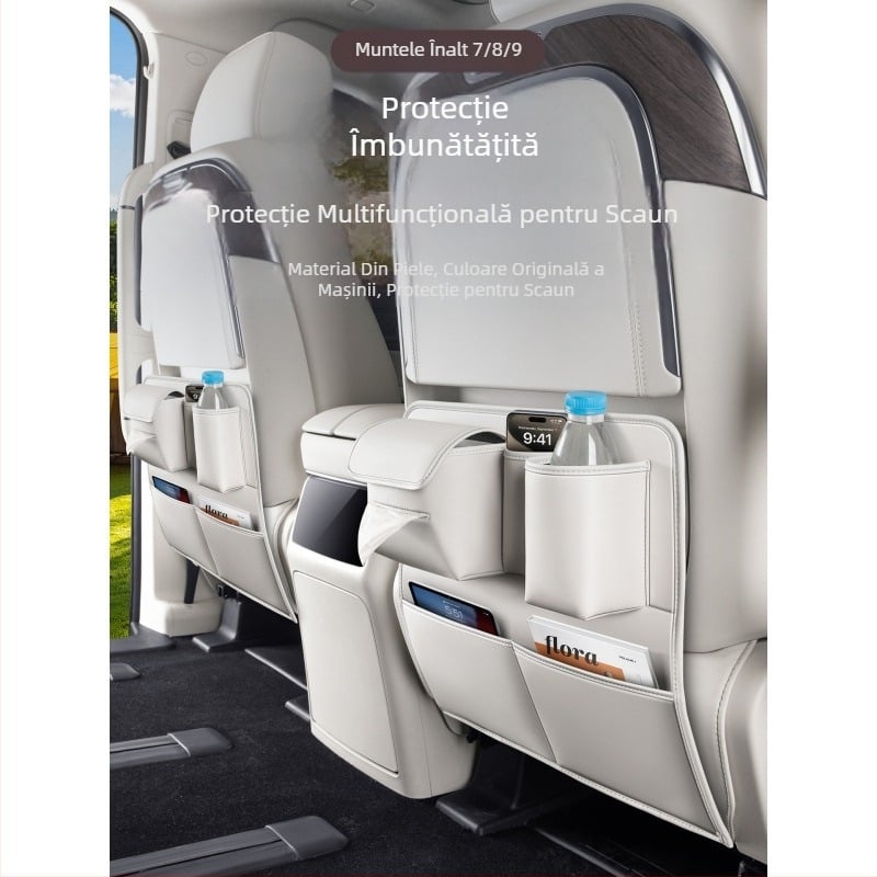 Pad de protecție a ușii din spate Alpine, 7/8/9 locuri, din plastic, accesoriu interior multifuncțional anti-impact