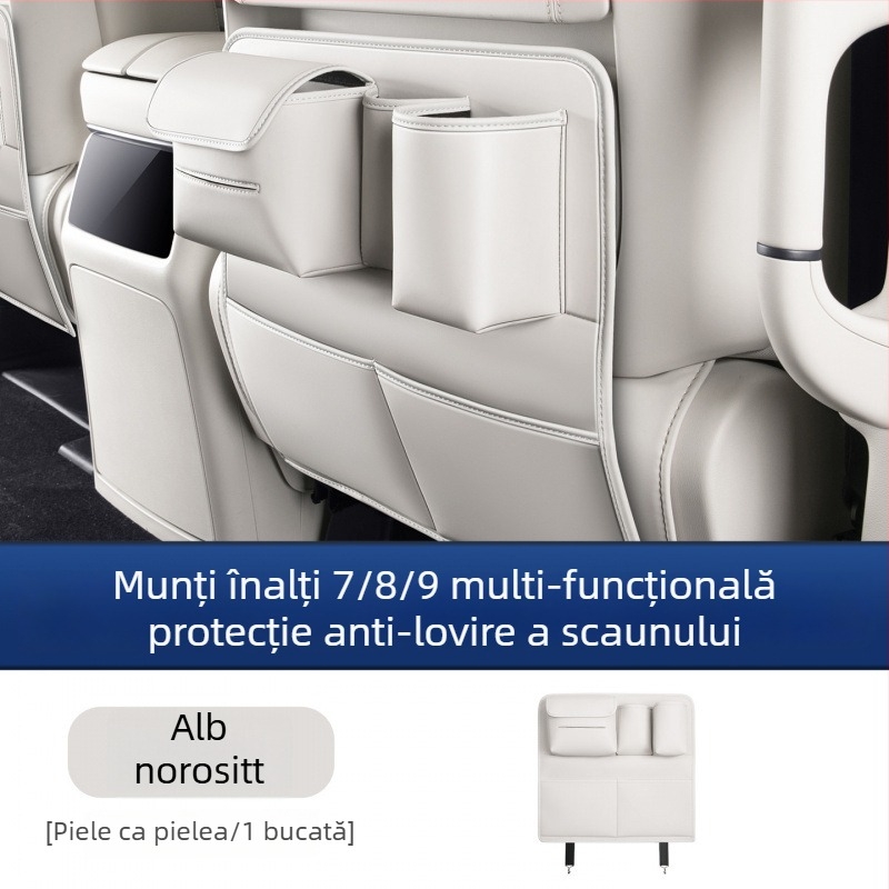 Pad de protecție a ușii din spate Alpine, 7/8/9 locuri, din plastic, accesoriu interior multifuncțional anti-impact