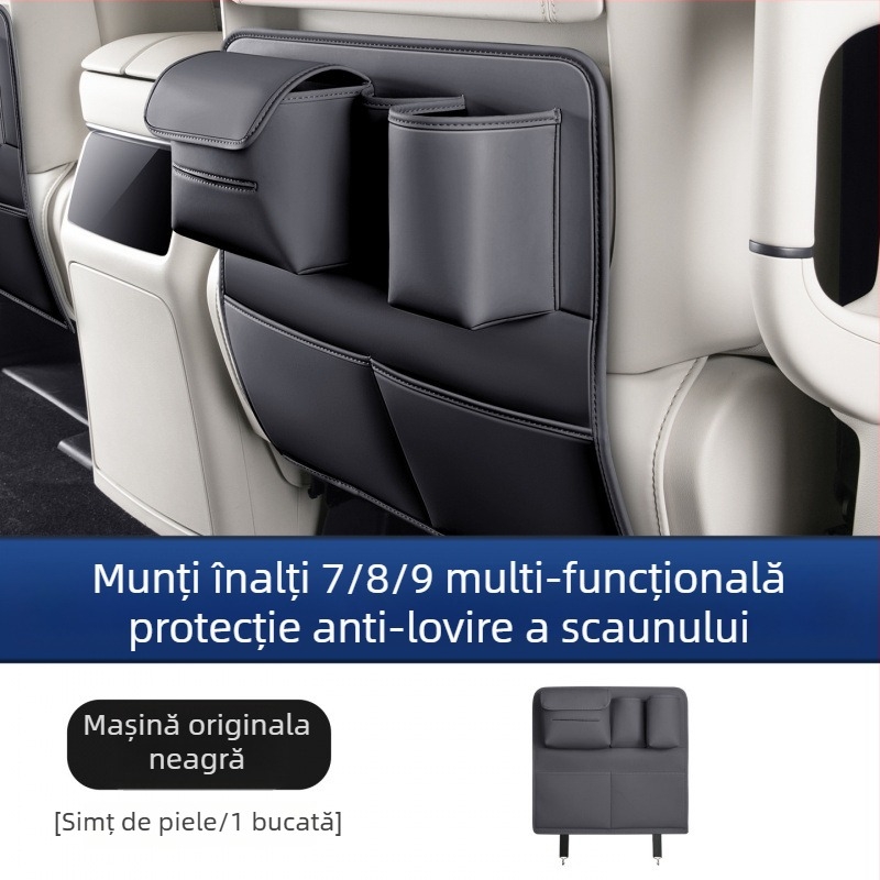 Pad de protecție a ușii din spate Alpine, 7/8/9 locuri, din plastic, accesoriu interior multifuncțional anti-impact